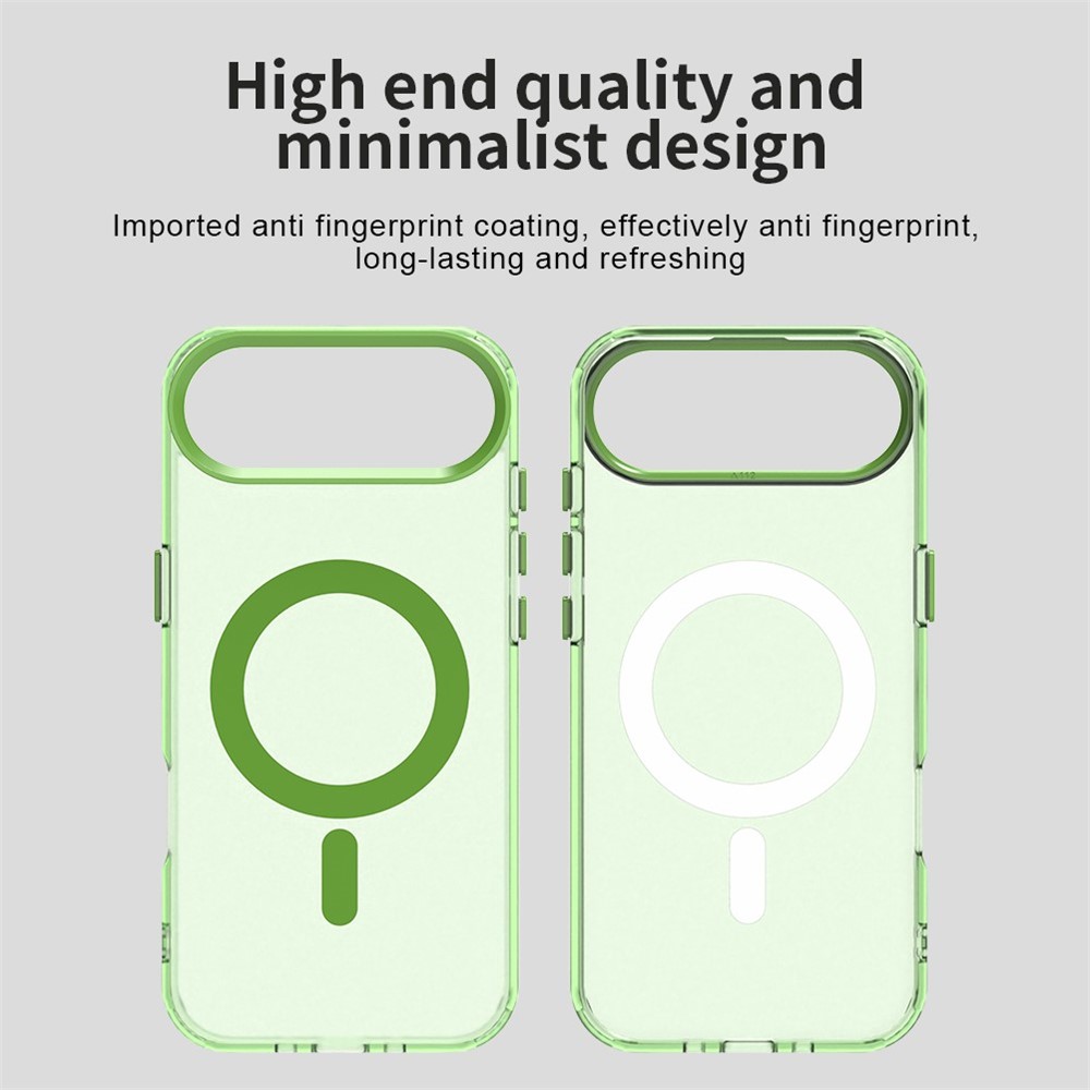  iPhone 17 Air Skal Magsafe Hybrid Grön - Teknikhallen.se