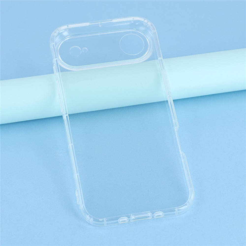  iPhone 17 Air Skal Shockproof TPU Transparent - Teknikhallen.se