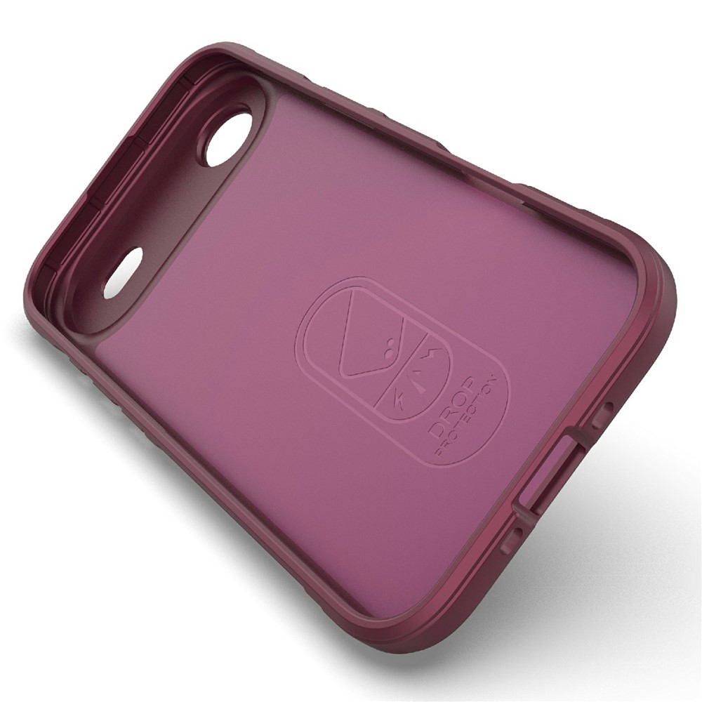  iPhone 17 Air Skal Magic Shield Vinröd - Teknikhallen.se