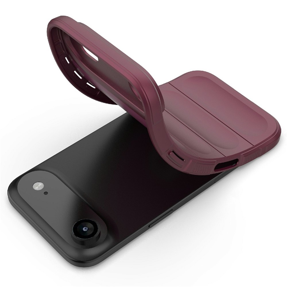  iPhone 17 Air Skal Magic Shield Vinröd - Teknikhallen.se