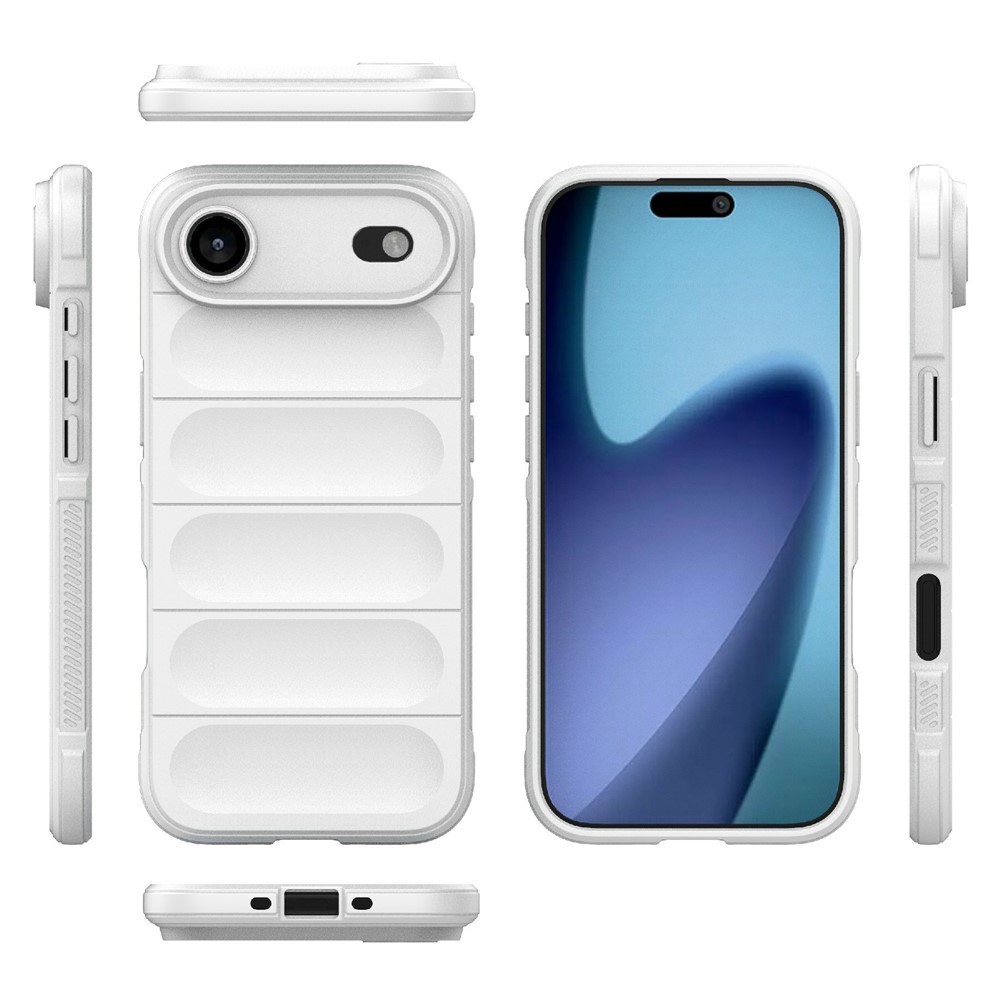  iPhone 17 Air Skal Magic Shield Vit - Teknikhallen.se