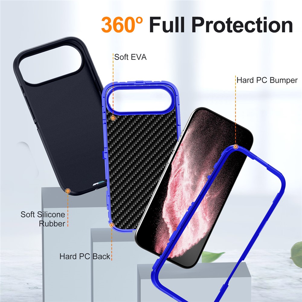  iPhone 17 Air Skal Extreme Shockproof Blå - Teknikhallen.se