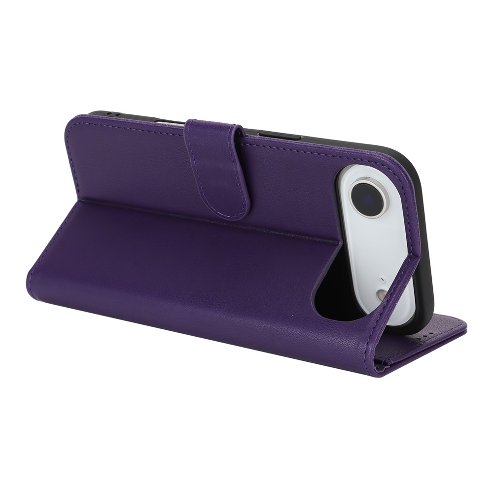  iPhone 17 Air Fodral Läder Lila - Teknikhallen.se