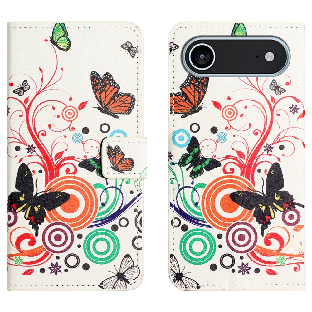  iPhone 17 Air Fodral Med Tryck Fjärilar - Teknikhallen.se