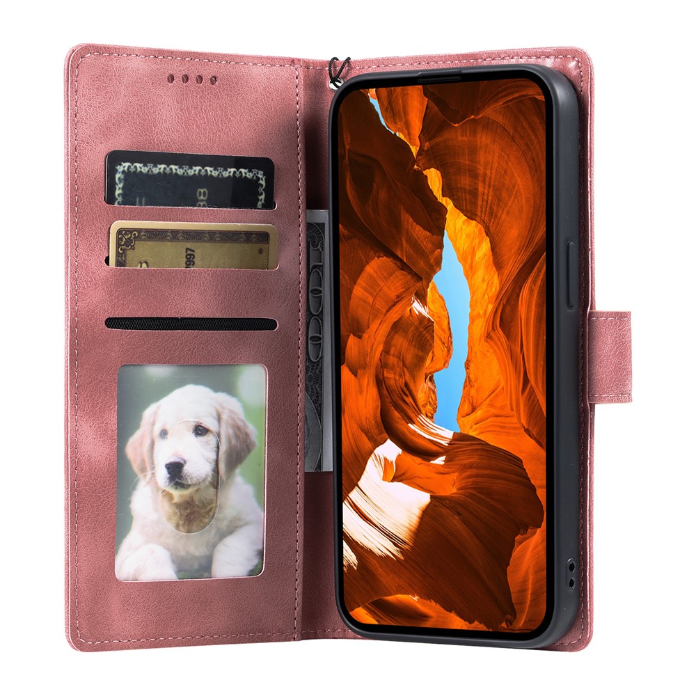  iPhone 17 Air Fodral Mandala Läder Roséguld - Teknikhallen.se