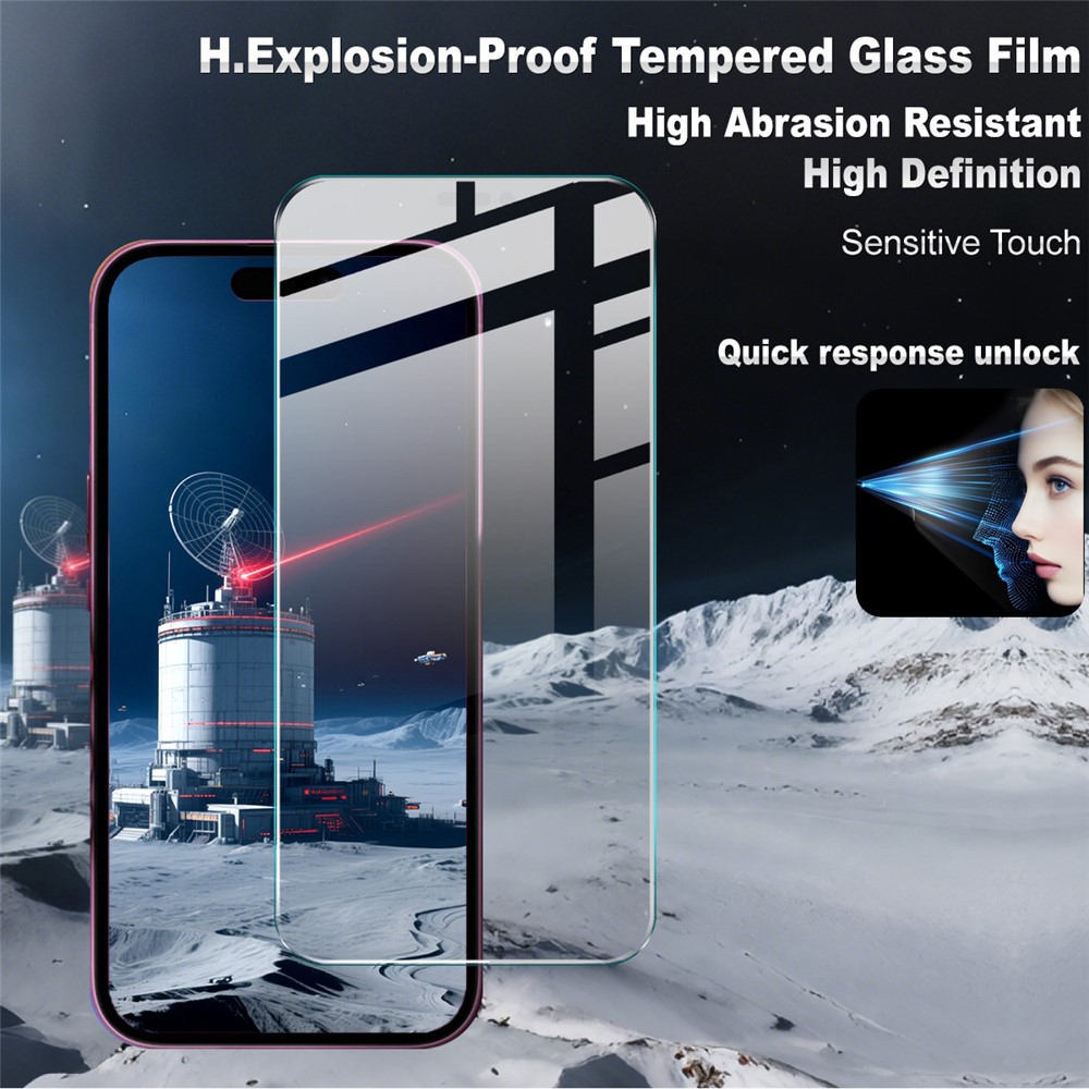 IMAK IMAK iPhone 17 Air Skärmskydd Härdat Glas - Teknikhallen.se