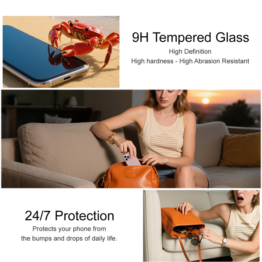 IMAK IMAK iPhone 17 Air Skärmskydd Härdat Glas - Teknikhallen.se