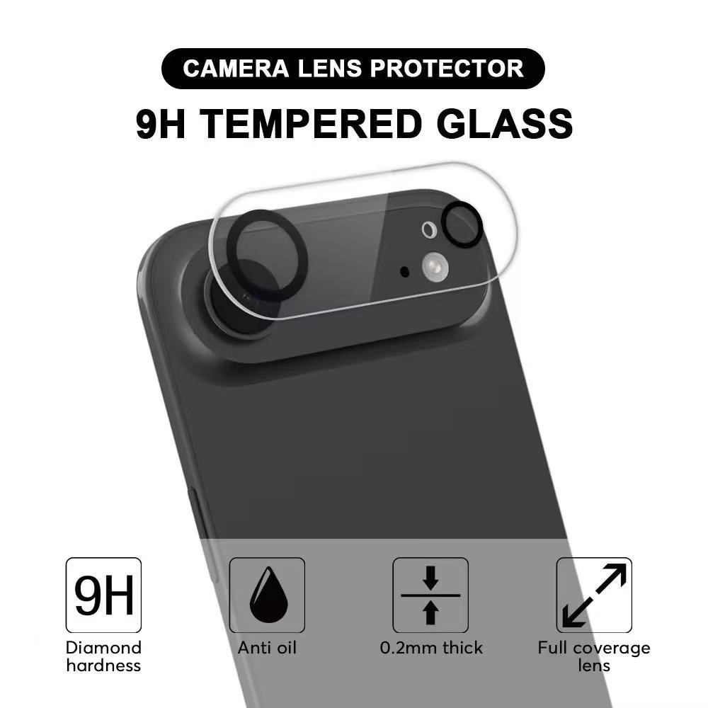 WANLONFENG WANLONFENG iPhone 17 Air Linsskydd Härdat Glas Transparent - Teknikhallen.se