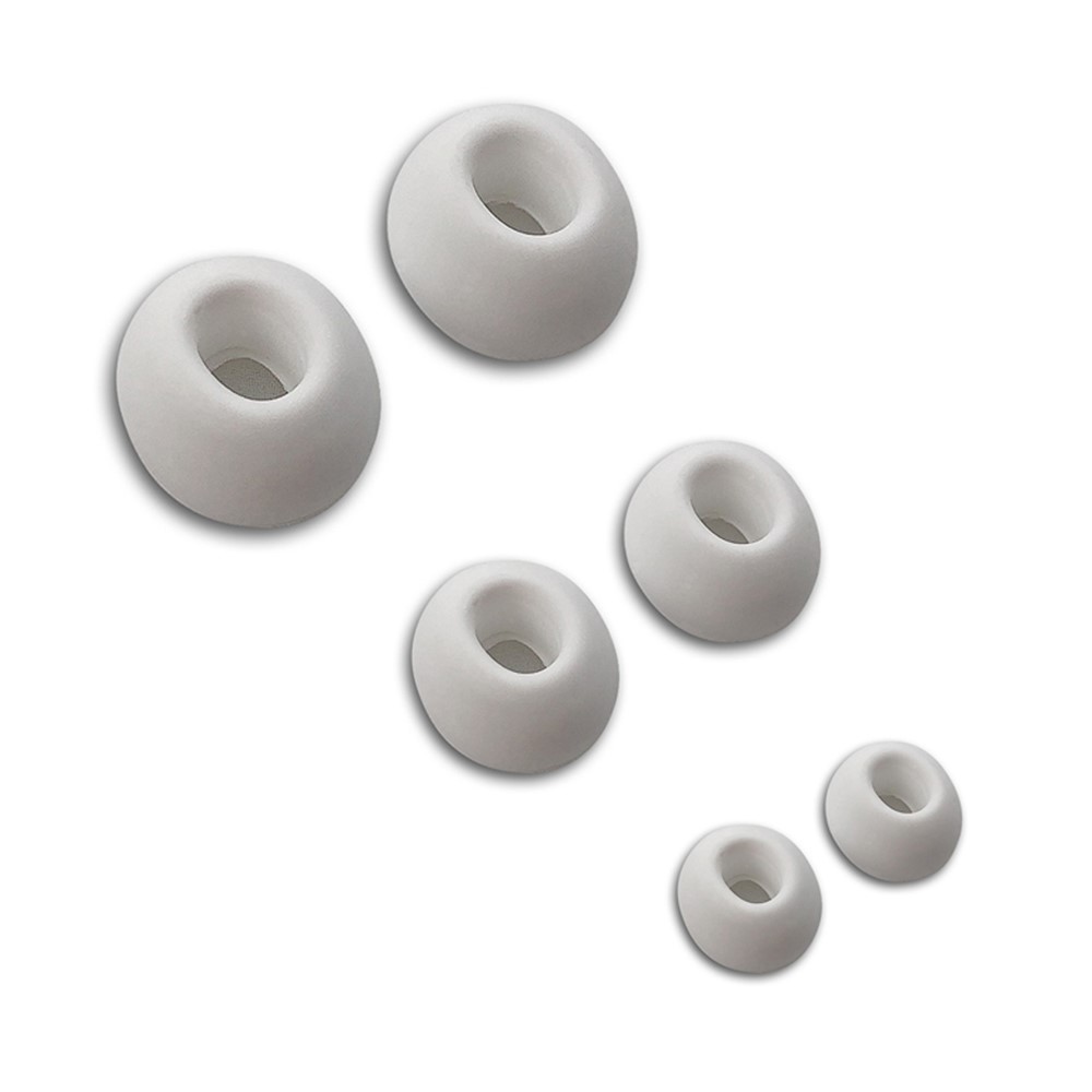  AirPods Pro 2 / AirPods Pro Öronpluggar 3-PACK Silikon Vit - Teknikhallen.se