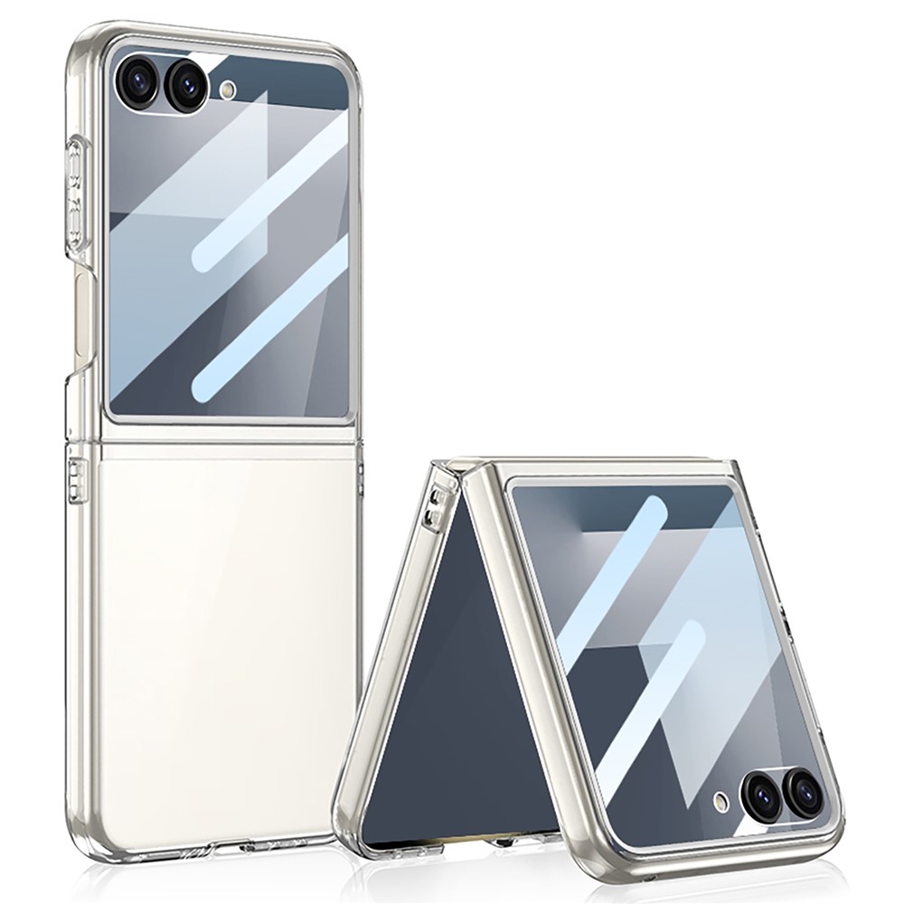 GKK GKK Samsung Galaxy Z Flip 7 Skal Hybrid Transparent - Teknikhallen.se