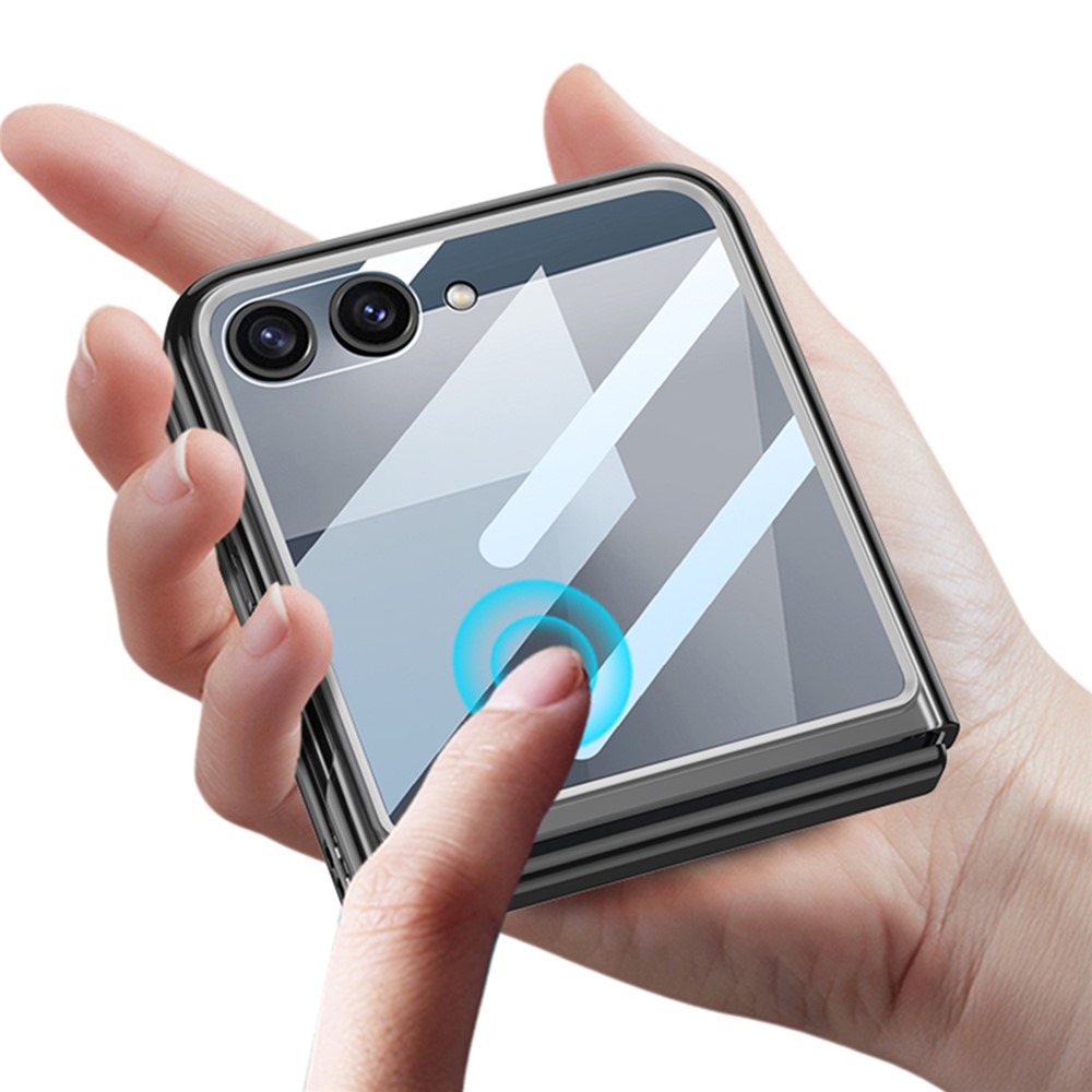 GKK GKK Samsung Galaxy Z Flip 7 Skal Hybrid Transparent - Teknikhallen.se