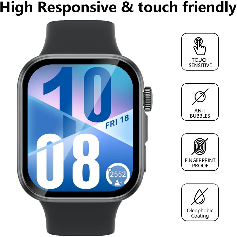  Huawei Watch Fit 4 Skärmskydd 2-PACK - Teknikhallen.se