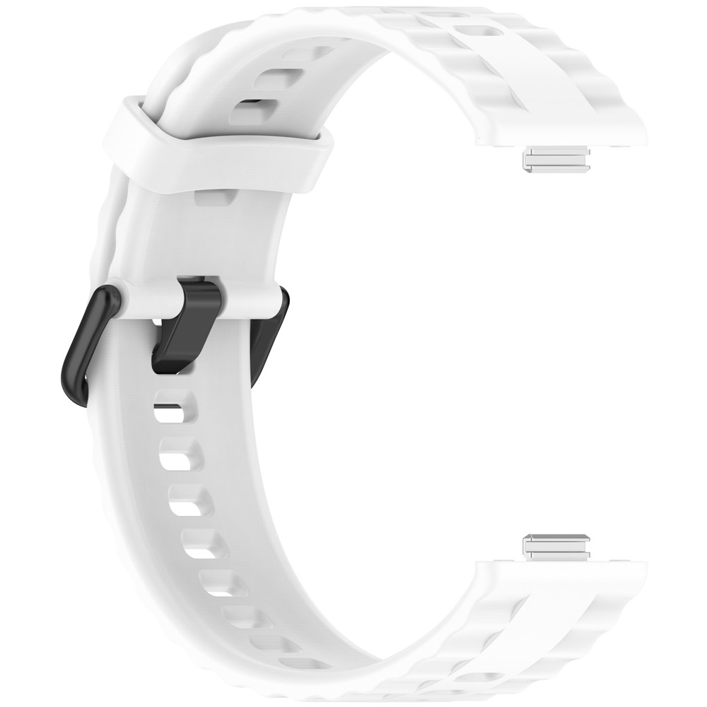  Huawei Watch Fit 4 Pro / 4 / 3 Armband Silikon Vit - Teknikhallen.se
