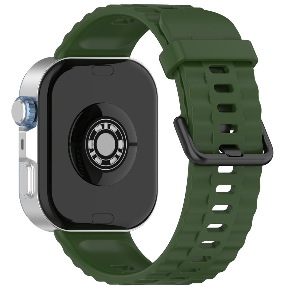  Huawei Watch Fit 4 Pro / 4 / 3 Armband Silikon Militär Grön - Teknikhallen.se
