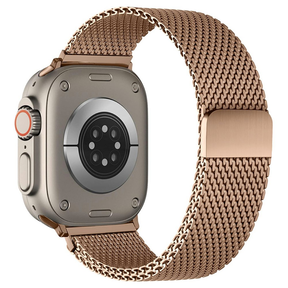  Apple Watch 38/40/41/42 mm Armband Milanese Roséguld - Teknikhallen.se