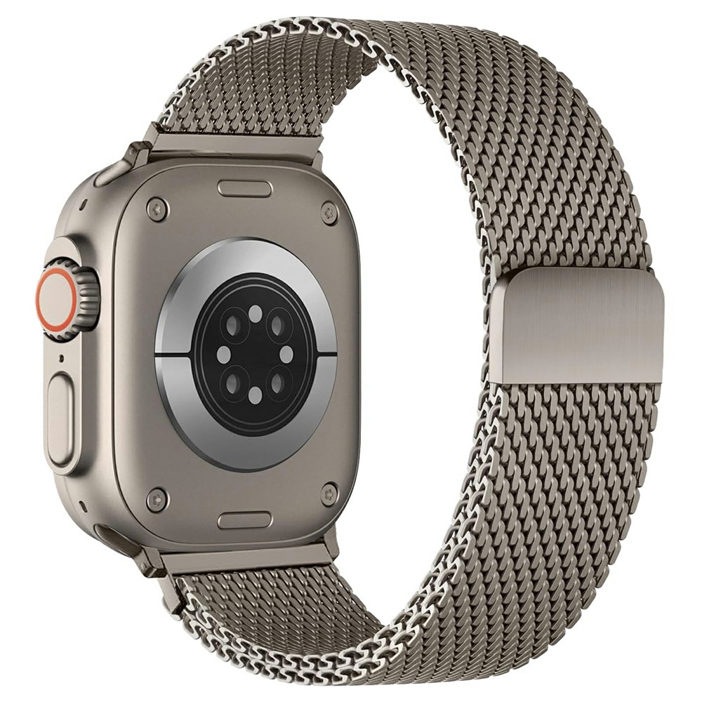  Apple Watch 38/40/41/42 mm Armband Milanese Titanium - Teknikhallen.se