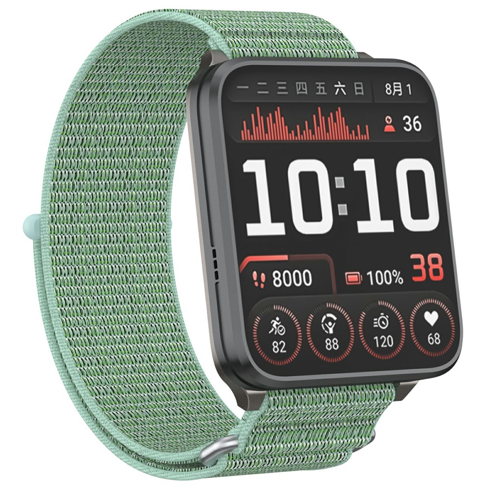  Garmin Venu X1 Armband Nylon Loop Grön - Teknikhallen.se