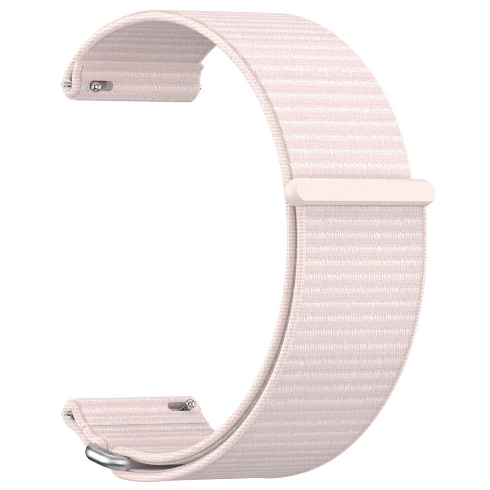  Garmin Venu X1 Armband Nylon Loop Ljus Rosa - Teknikhallen.se