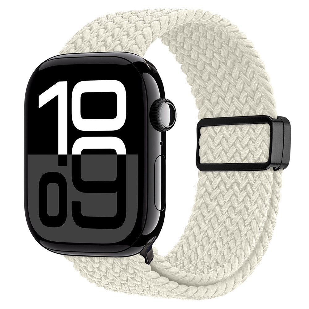DUX DUCIS DUX DUCIS Apple Watch 42/44/45/46/49 mm Armband Flätat Starlight - Teknikhallen.se
