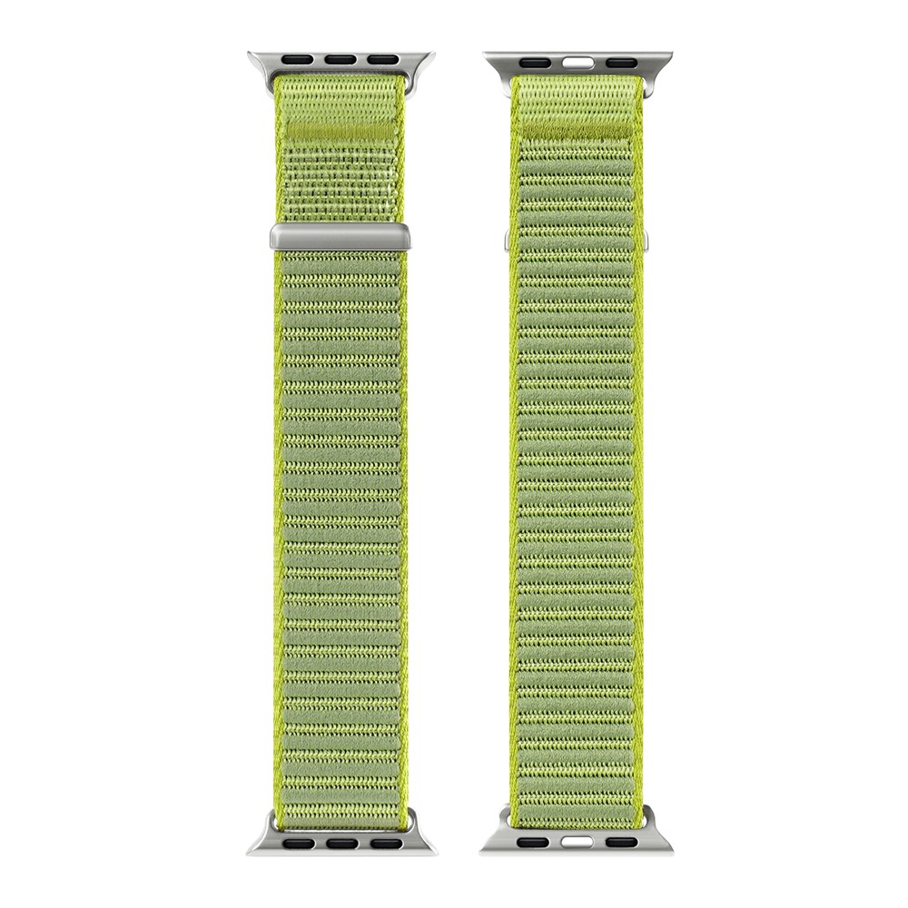 DUX DUCIS DUX DUCIS Apple Watch 38/40/41/42 mm Armband Nylon Loop Grön - Teknikhallen.se