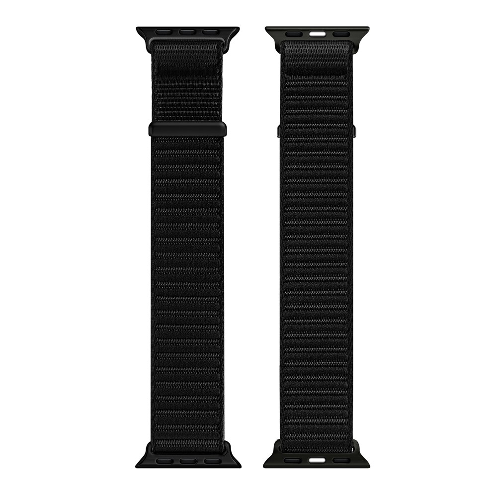 DUX DUCIS DUX DUCIS Apple Watch 38/40/41/42 mm Armband Nylon Loop Svart - Teknikhallen.se