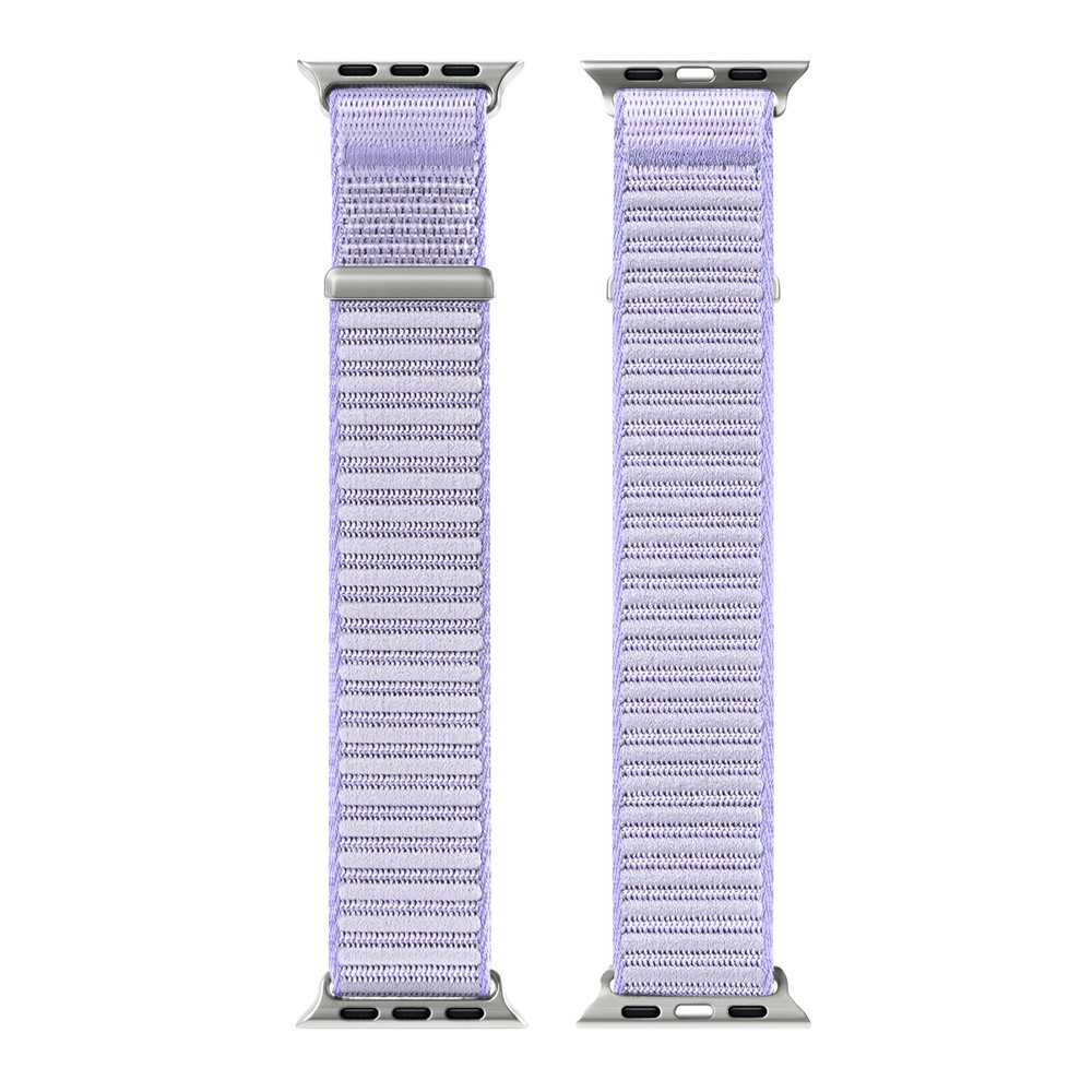 DUX DUCIS DUX DUCIS Apple Watch 38/40/41/42 mm Armband Nylon Loop Lila - Teknikhallen.se