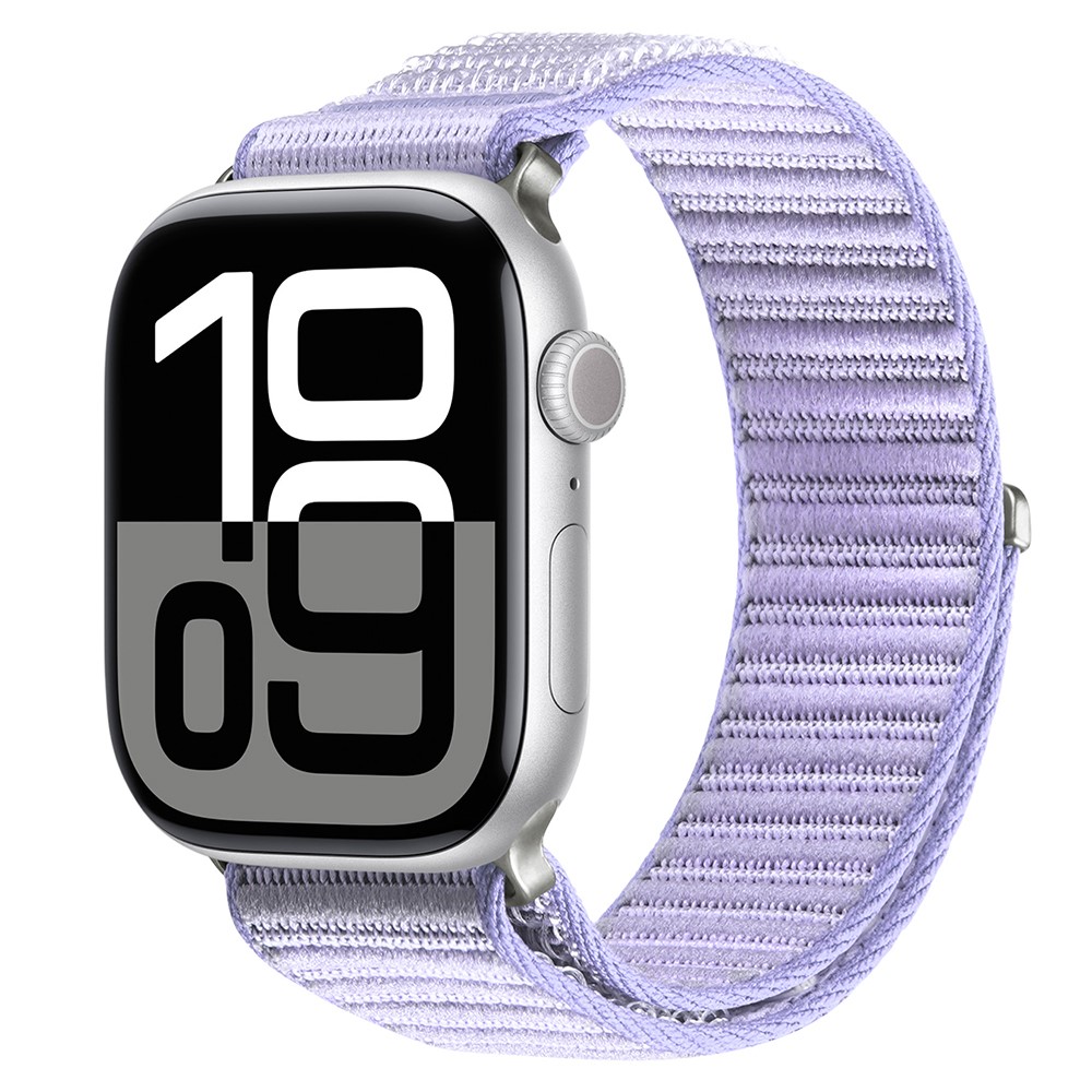 DUX DUCIS DUX DUCIS Apple Watch 38/40/41/42 mm Armband Nylon Loop Lila - Teknikhallen.se