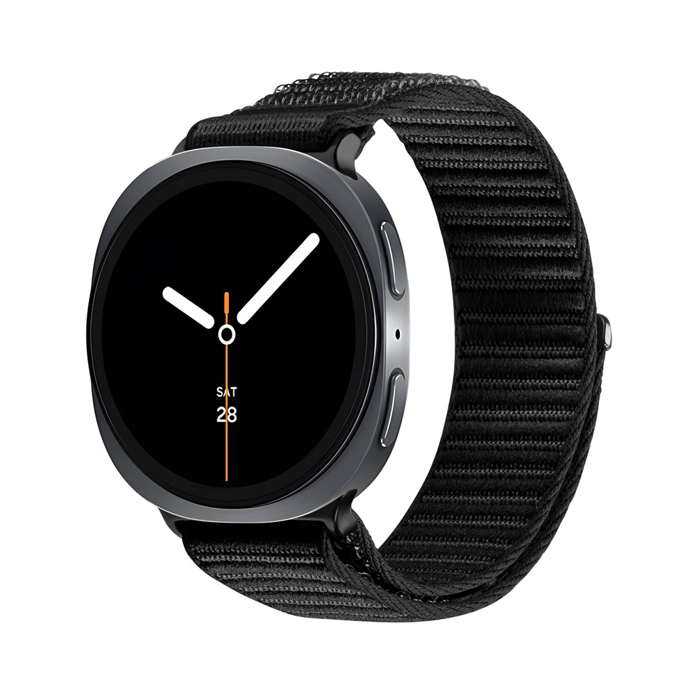 DUX DUCIS DUX DUCIS Galaxy Watch 8 46/44/40 mm Armband Nylon Loop Svart - Teknikhallen.se