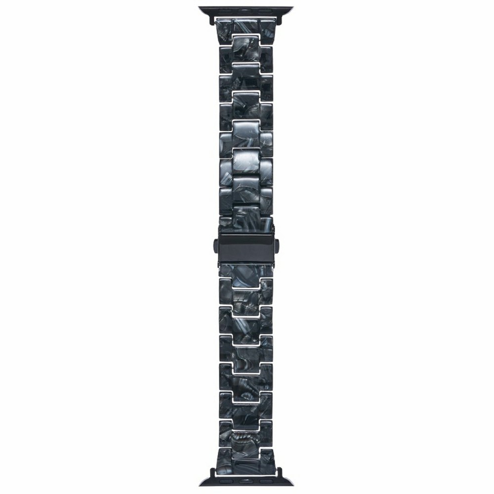 LEMONDA LEMONDA Apple Watch 38/40/41/42 mm Armband Resin Svart - Teknikhallen.se