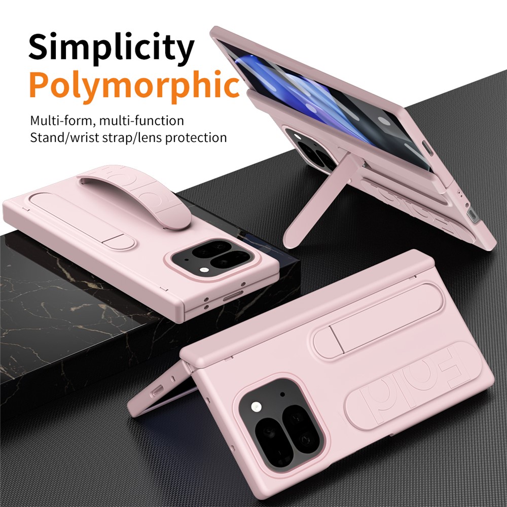  Google Pixel 10 Pro Fold Skal Kickstand Rosa - Teknikhallen.se