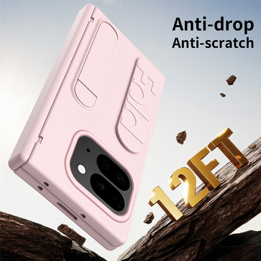  Google Pixel 10 Pro Fold Skal Kickstand Rosa - Teknikhallen.se