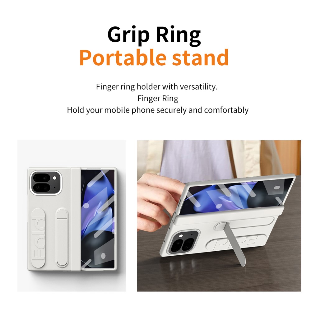  Google Pixel 10 Pro Fold Skal Kickstand Vit - Teknikhallen.se