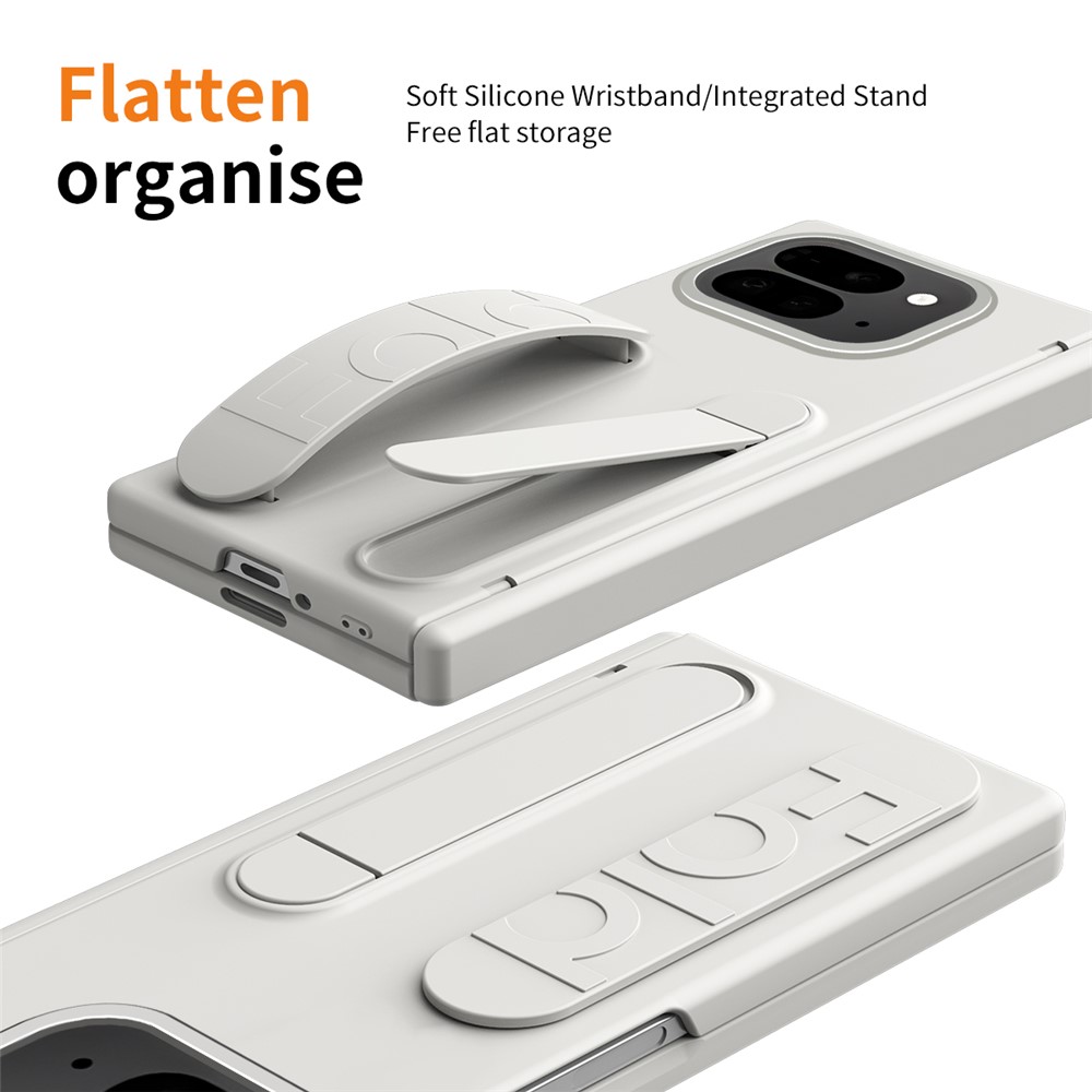  Google Pixel 10 Pro Fold Skal Kickstand Vit - Teknikhallen.se