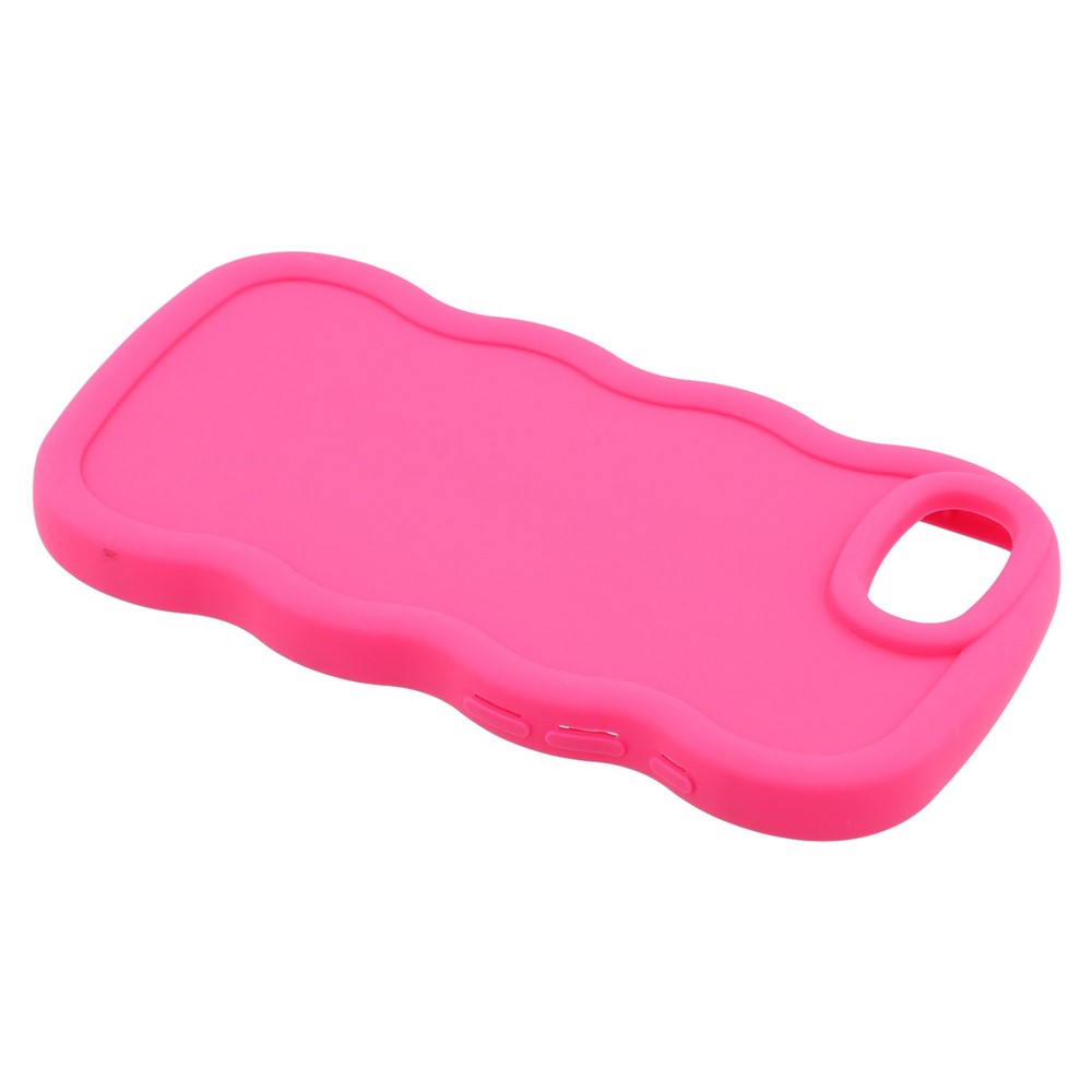  iPhone 16e Mobilskal Wavy Rosa - Teknikhallen.se