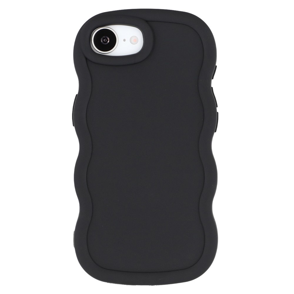  iPhone 16e Mobilskal Wavy Svart - Teknikhallen.se