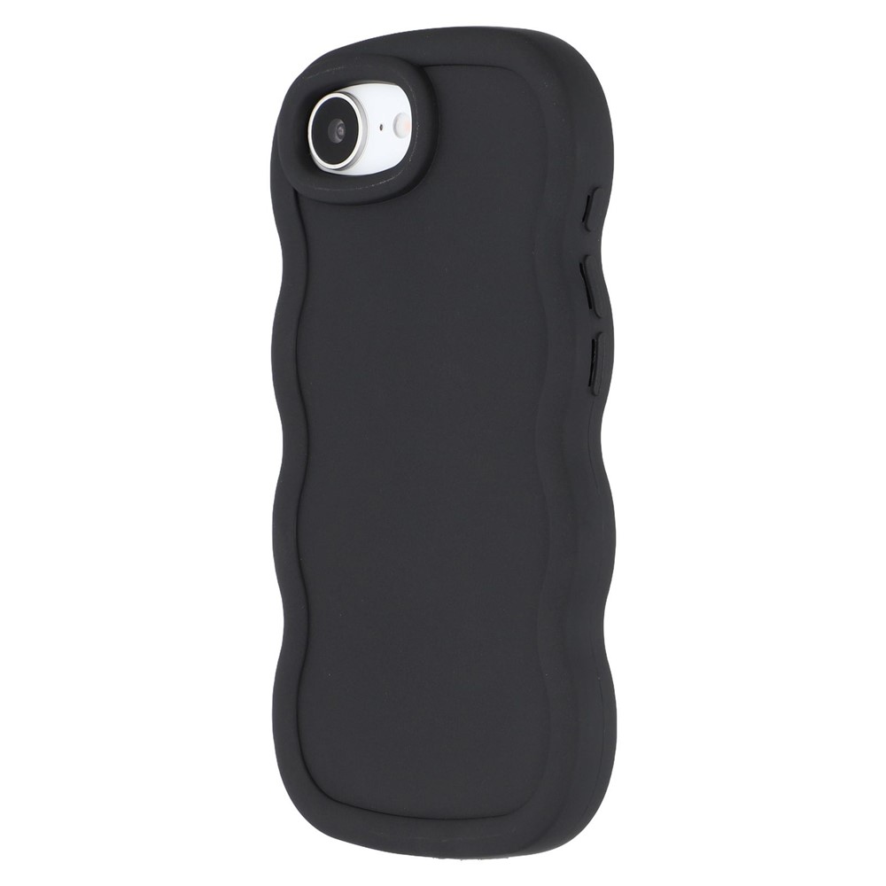  iPhone 16e Mobilskal Wavy Svart - Teknikhallen.se
