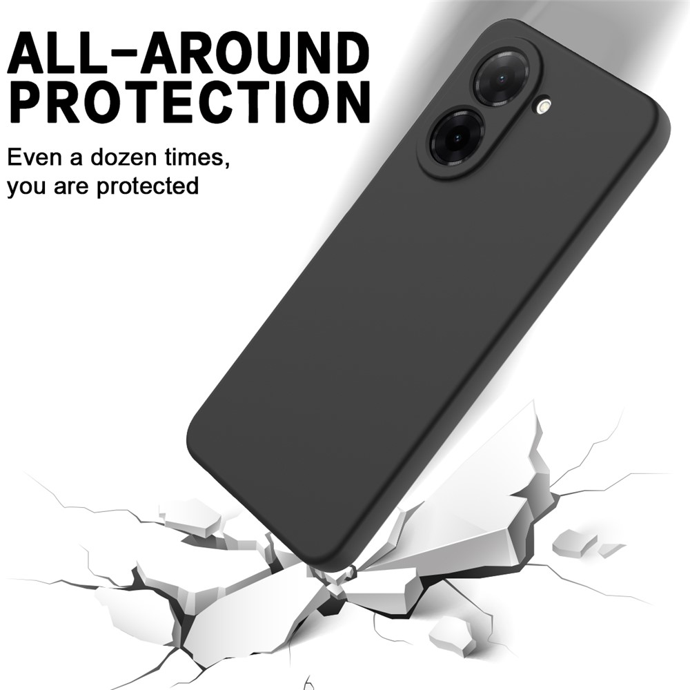  Xiaomi Redmi A5 Skal Liquid Silikon Svart - Teknikhallen.se