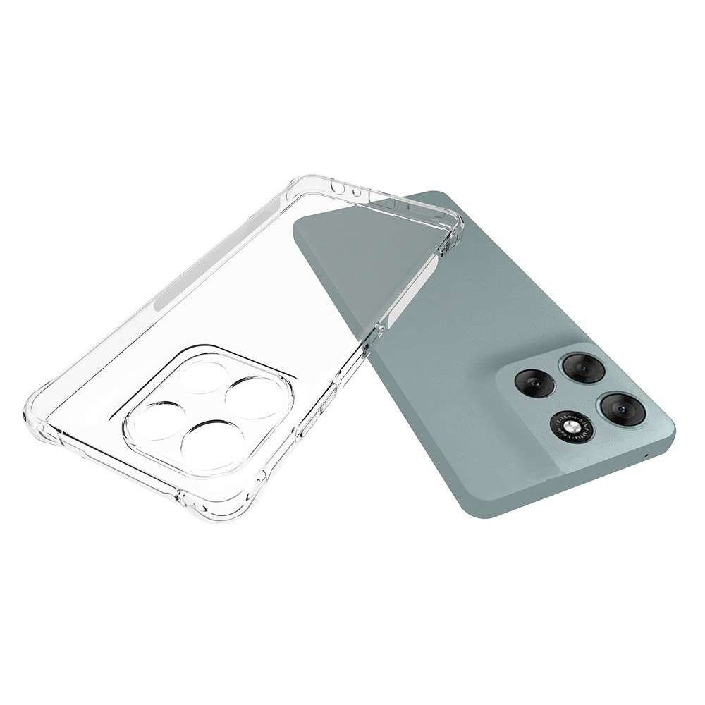  Motorola Moto G56 5G Skal Shockproof TPU Transparent - Teknikhallen.se