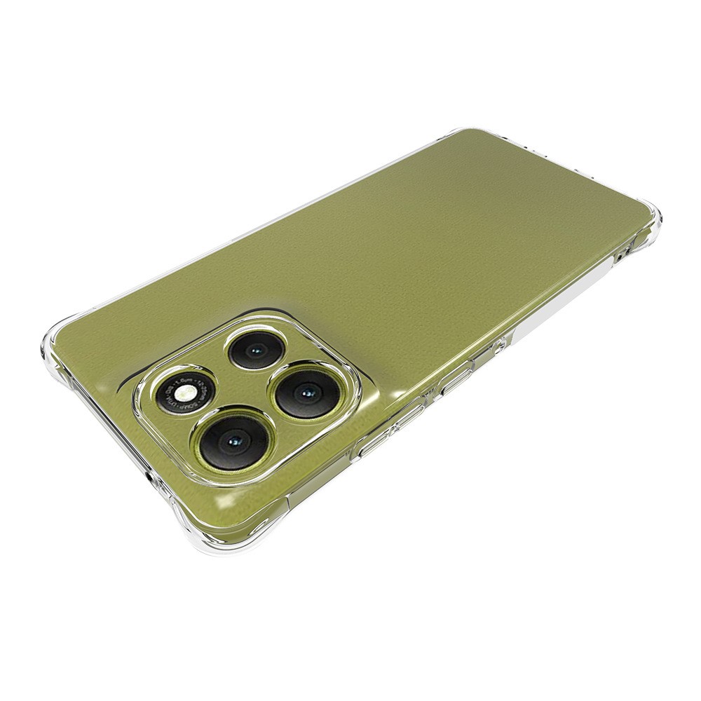  Motorola Moto G86 5G Skal Shockproof TPU Transparent - Teknikhallen.se