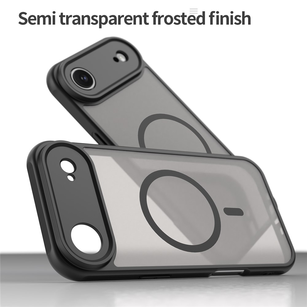  iPhone 17 Air Skal MagSafe Hybrid Svart - Teknikhallen.se