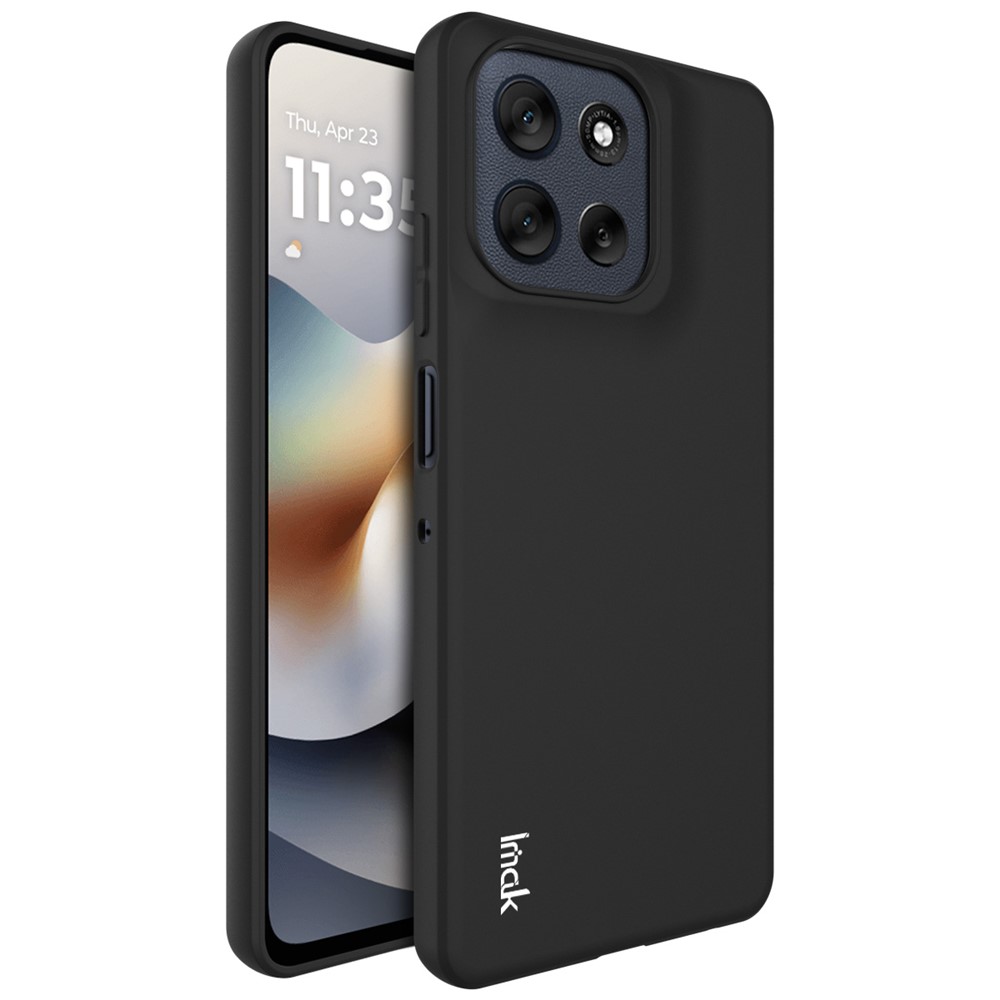 IMAK IMAK Motorola Moto G56 5G Skal Soft TPU Matt Svart - Teknikhallen.se