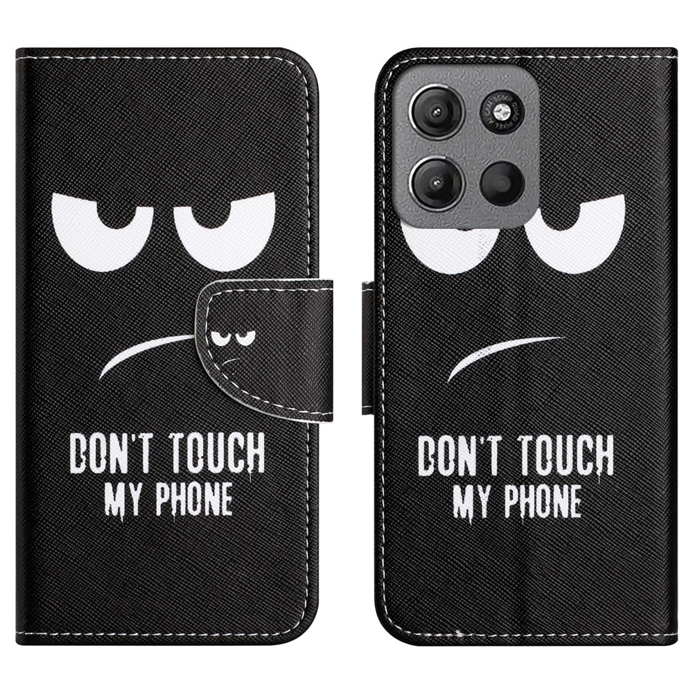  Motorola Moto G86 Power/G86 5G Fodral Läder Dont Touch - Teknikhallen.se