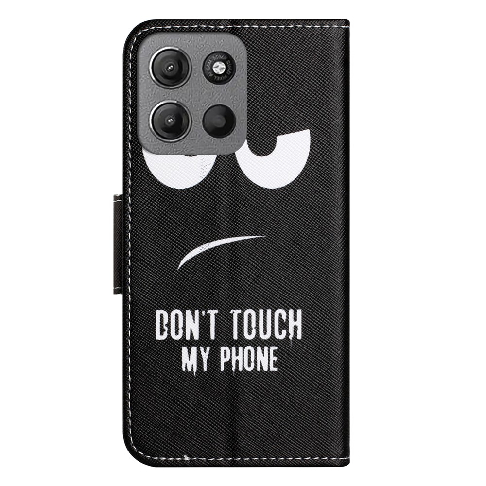 Motorola Moto G86 Power/G86 5G Fodral Läder Dont Touch - Teknikhallen.se