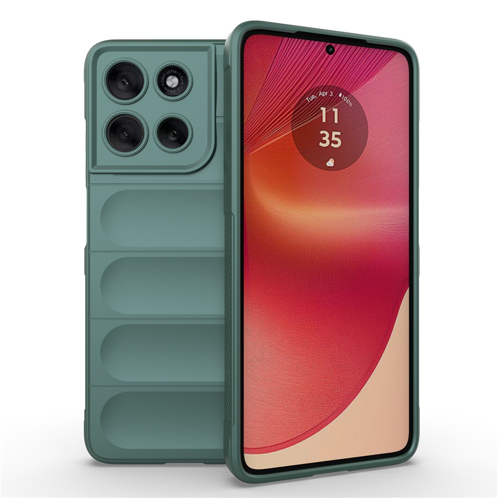  Motorola Moto G56 5G Skal Magic Shield Grön - Teknikhallen.se