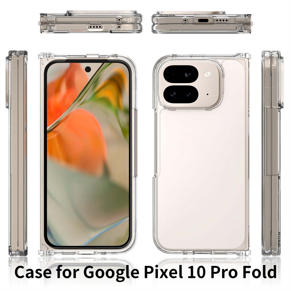  Google Pixel 10 Pro Fold Skal Hybrid Svart - Teknikhallen.se