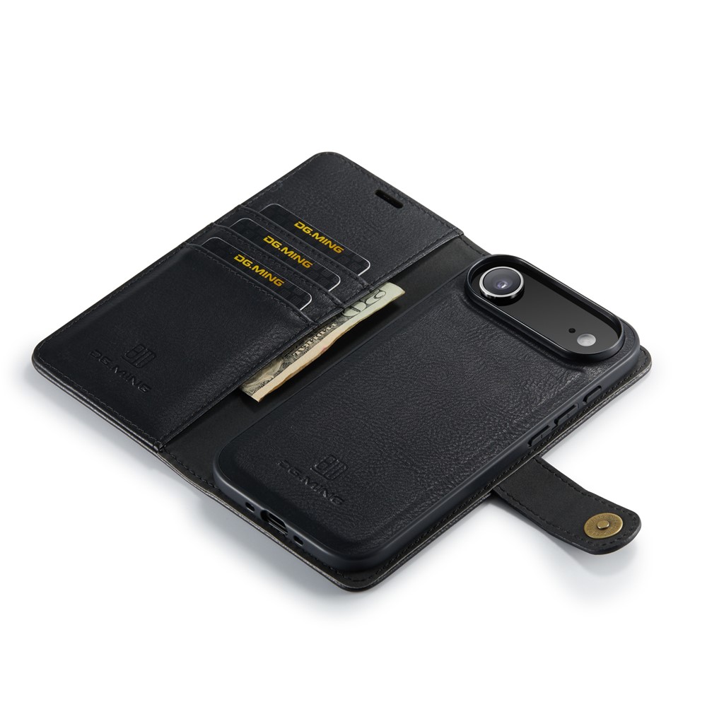 DG.MING DG.MING iPhone 17 Air 2in1 Magnet Fodral / Skal Svart - Teknikhallen.se