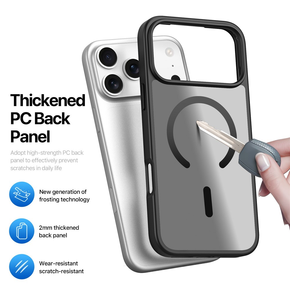 DUX DUCIS DUX DUCIS iPhone 17 Pro Skal MagSafe Yind Series Svart - Teknikhallen.se