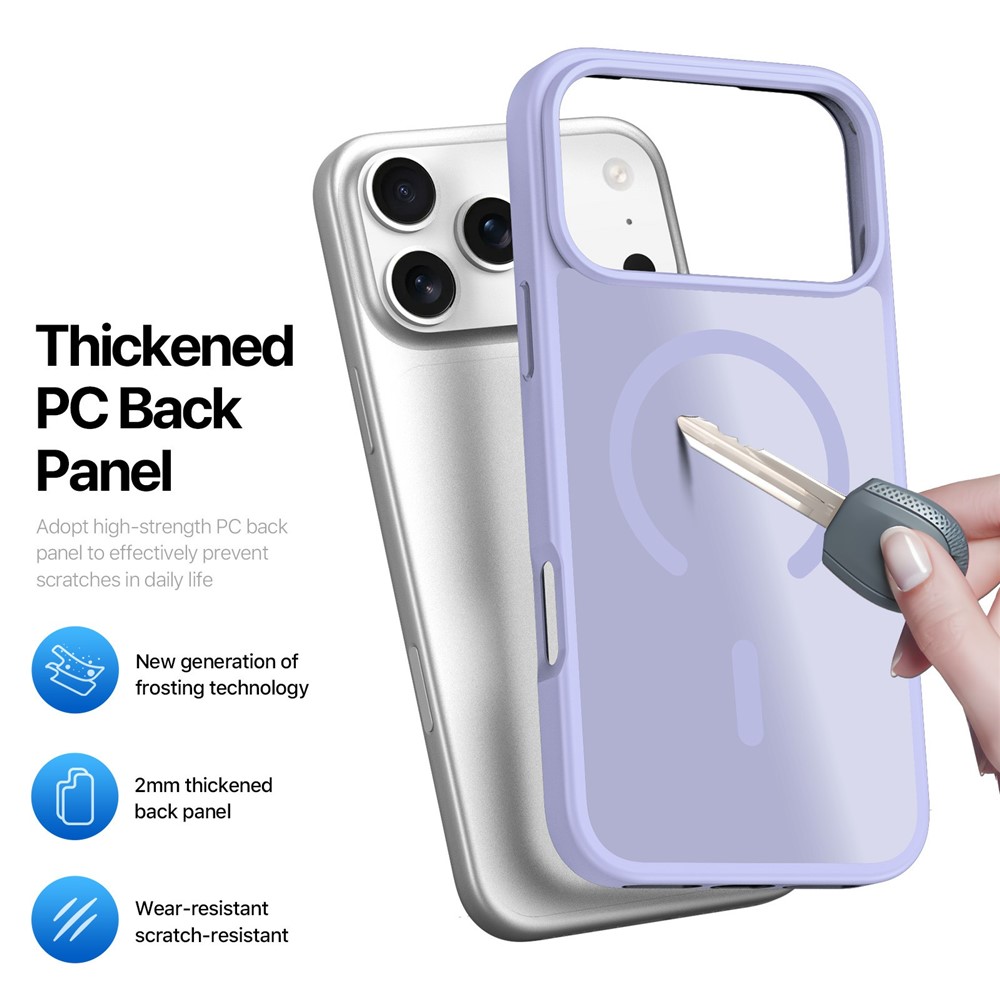 DUX DUCIS DUX DUCIS iPhone 17 Pro Skal MagSafe Yind Series Lila - Teknikhallen.se
