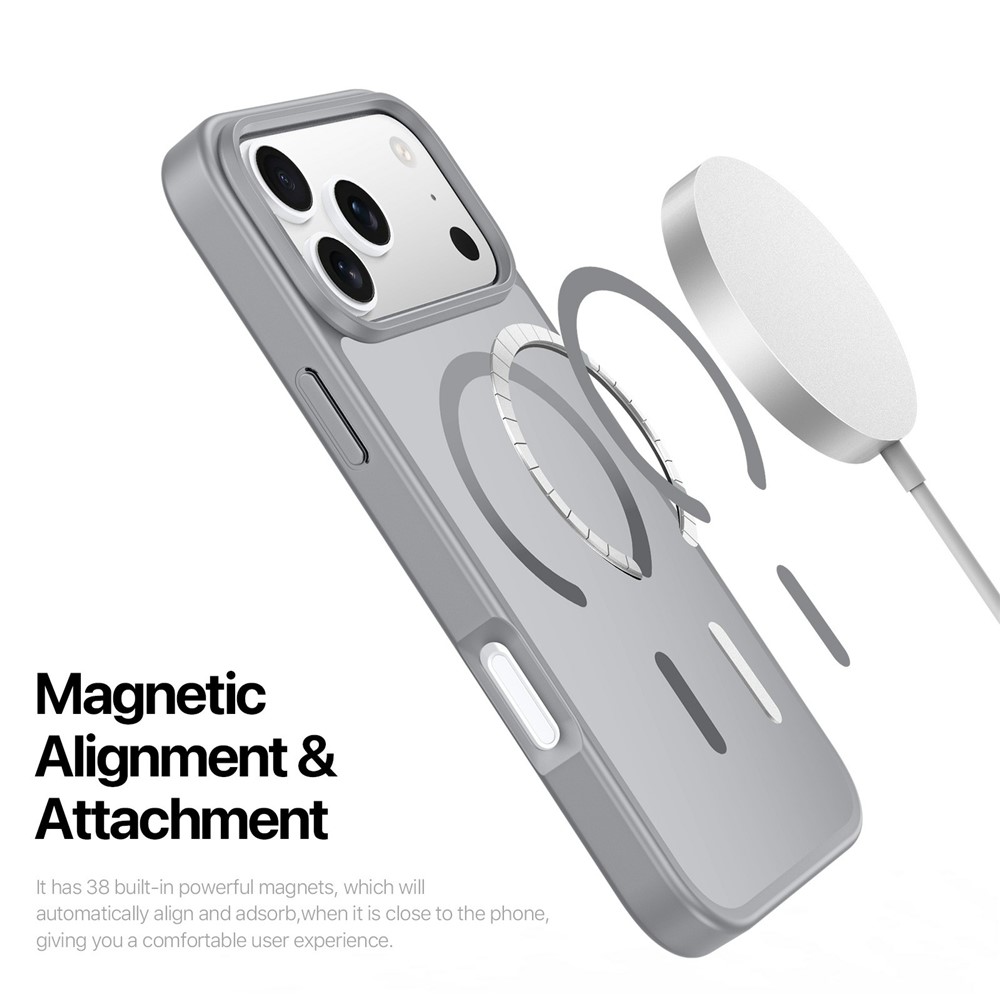 DUX DUCIS DUX DUCIS iPhone 17 Pro Max Skal MagSafe Yind Series Grå - Teknikhallen.se