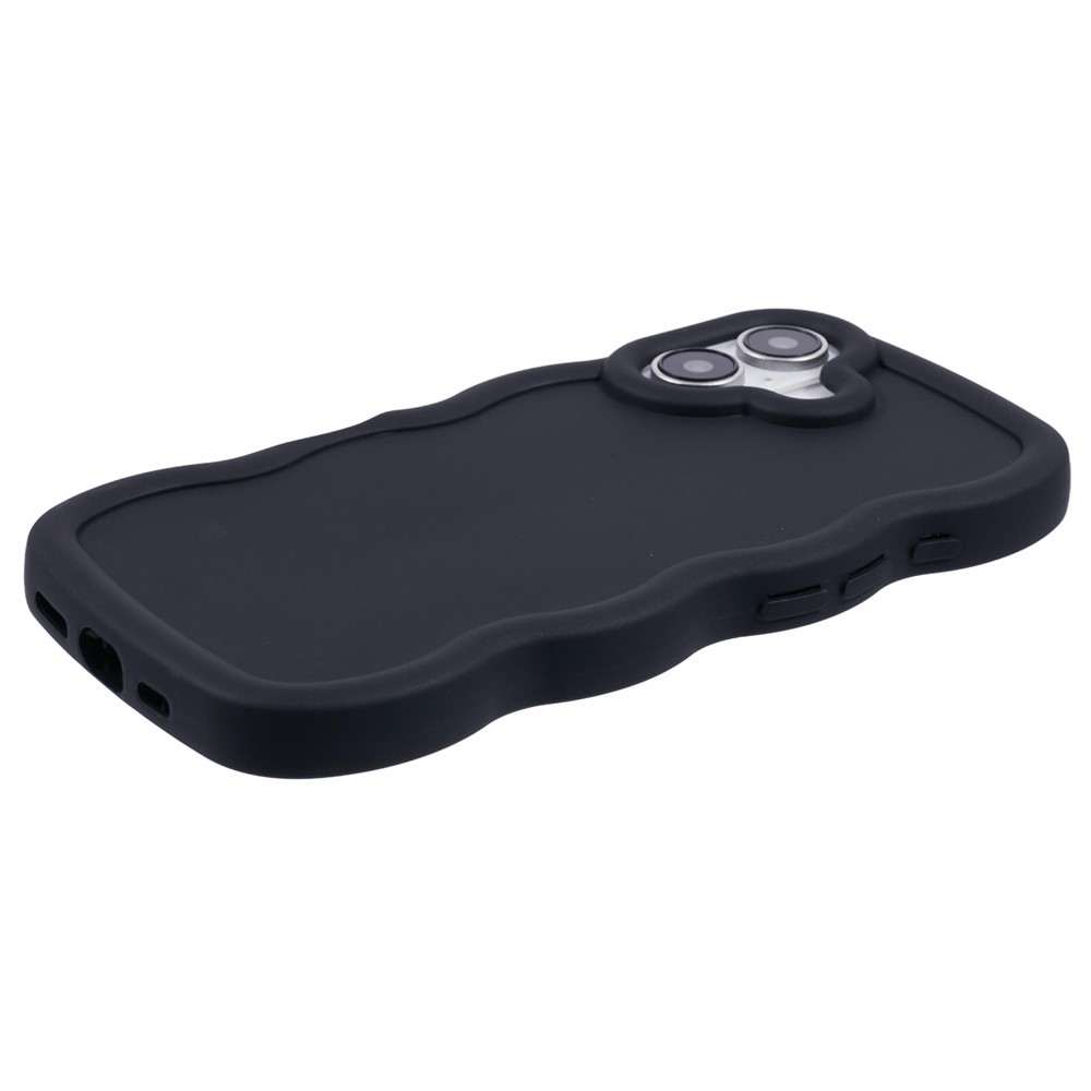  iPhone 17 Mobilskal Wavy Svart - Teknikhallen.se